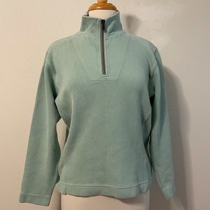Tommy Bahama Light Blue Women’s Sweater Zip Up Turtle Neck Size Small 4/6